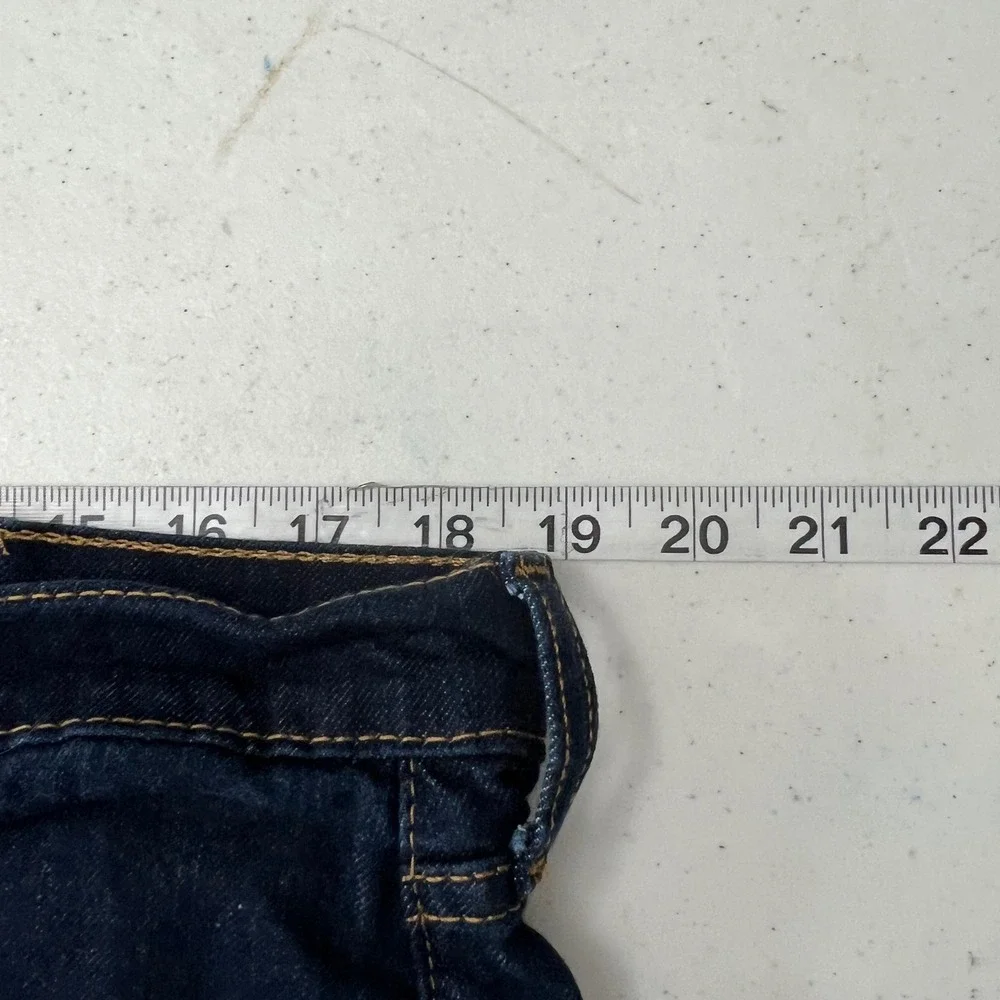 Levis 510 Skinny Fit Jeans Mens 38x32 Dark Indigo Blue Denim 05510-0978